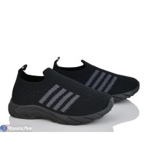 Дитячі кросівки на весну/осінь (12 пар р.25-30) чорний  "Gama"