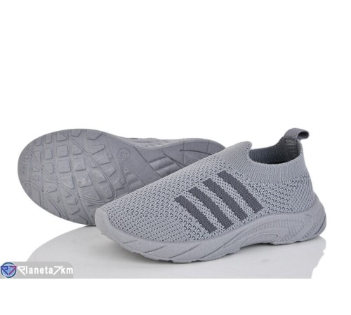 Дитячі кросівки на весну/осінь (12 пар р.25-30) сірий  "Gama"