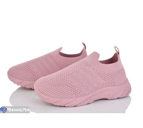 Дитячі кросівки на весну/осінь (12 пар р.25-30) рожевий  "Gama"