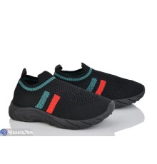 Дитячі кросівки на весну/осінь (12 пар р.25-30) чорний  "Gama"