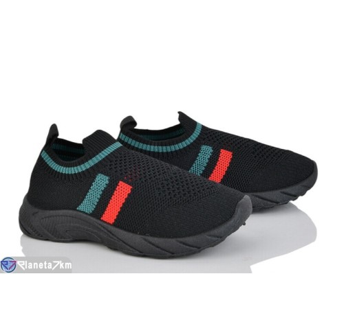 Дитячі кросівки на весну/осінь (12 пар р.25-30) чорний  "Gama"