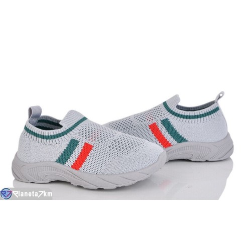 Дитячі кросівки на весну/осінь (12 пар р.25-30) сірий  "Gama"