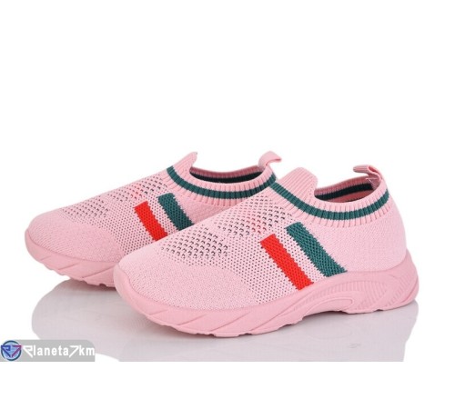 Дитячі кросівки на весну/осінь (12 пар р.25-30) рожевий  "Gama"