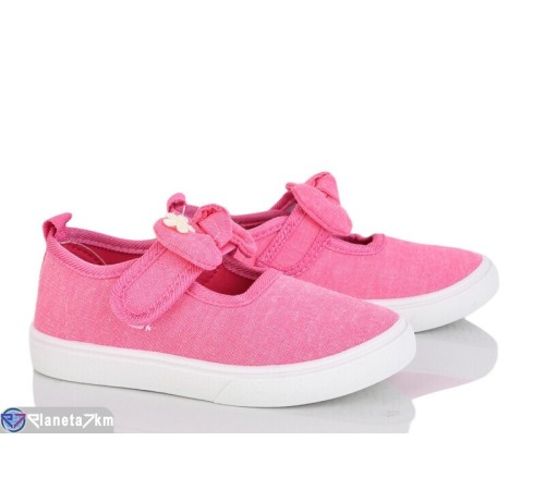 Тапки дитячі на весну/осінь (12 пар р.26-31) рожевий  "Gama"