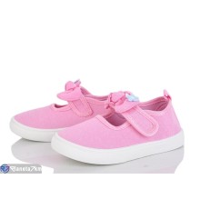 Тапки дитячі на весну/осінь (12 пар р.26-31) рожевий  "Gama"