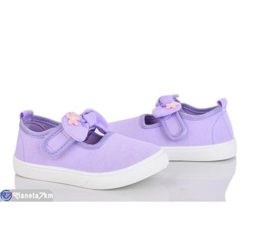 Тапки дитячі на весну/осінь (12 пар р.26-31) фіолетовий  "Gama"