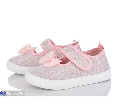 Тапки дитячі на весну/осінь (12 пар р.26-31) рожевий  "Gama"