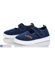 Тапки дитячі на весну/осінь (12 пар р.26-31) синій  "Gama"