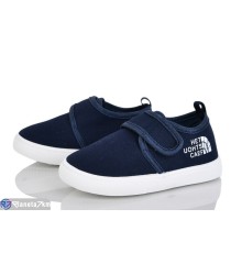 Тапки дитячі на весну/осінь (12 пар р.21-26) синій  "Gama"