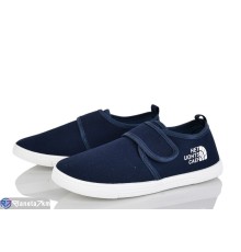 Тапки дитячі на весну/осінь (12 пар р.31-36) синій  "Gama"