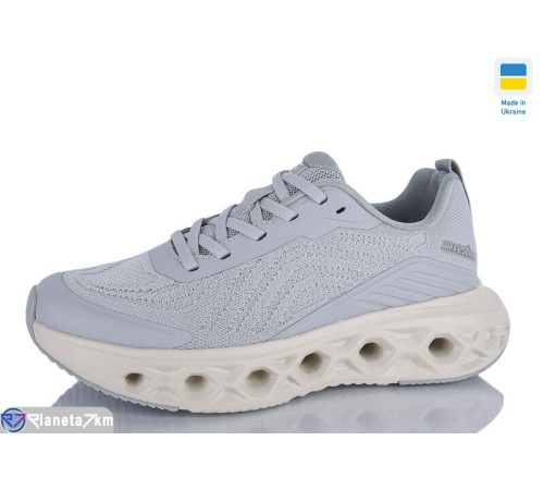 Кросівки жіночі на весну/осінь (8 пар р.36-41) сірий  "Restime"