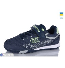 Футбольне взуття дитяче на весну/осінь (16 пар р.31-35) синій  "Restime"