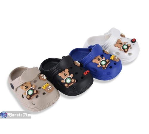 Кроки дитячі на літо (12 пар р.18-23) мікс  "LUXORIS"