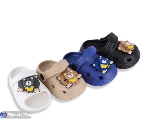 Кроки дитячі на літо (12 пар р.18-23) мікс  "LUXORIS"