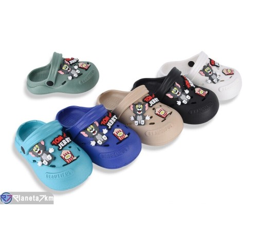 Кроки дитячі на літо (12 пар р.24-29) мікс  "LUXORIS"