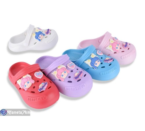 Кроки дитячі на літо (12 пар р.30-35) мікс  "LUXORIS"