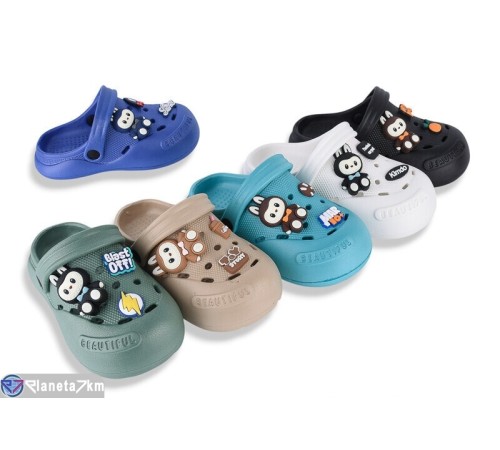 Кроки дитячі на літо (12 пар р.30-35) мікс  "LUXORIS"