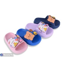Шлепки дитячі на літо (12 пар р.24-29) мікс  "LUXORIS"