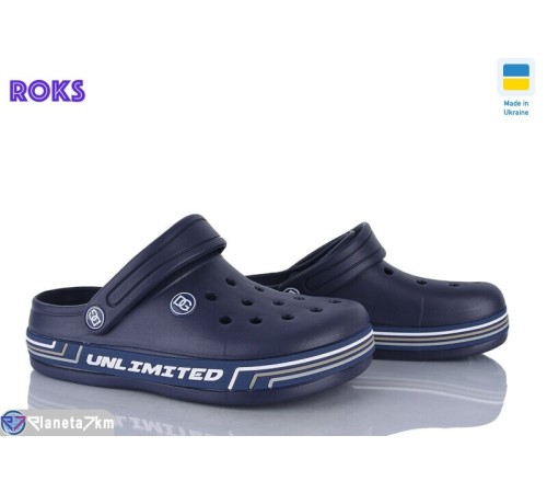 Кроки дитячі на літо (8 пар р.36-41) синій  "Roks"