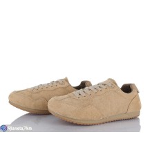 Кросівки жіночі на весну/осінь (8 пар р.36-41) бежевий  "LOREDANA"