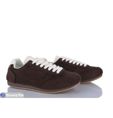 Кросівки жіночі на весну/осінь (8 пар р.36-41) коричневий  "LOREDANA"