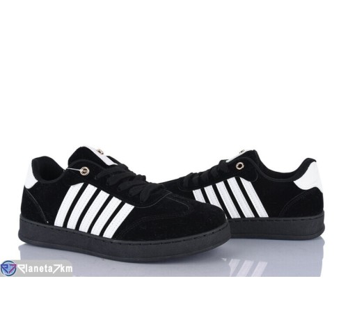 Кросівки жіночі на весну/осінь (8 пар р.36-41) чорний  "LOREDANA"