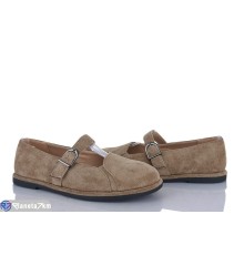 Балетки жіночі на літо (8 пар р.36-41) коричневий  "LOREDANA"