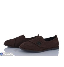 Туфлі жіночі на весну/осінь (8 пар р.36-41) коричневий  "LOREDANA"