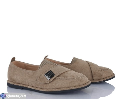 Туфлі жіночі на весну/осінь (8 пар р.36-41) коричневий  "LOREDANA"