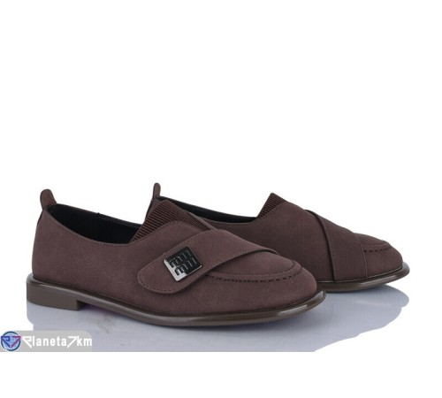 Туфлі жіночі на весну/осінь (8 пар р.36-41) коричневий  "LOREDANA"