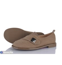 Туфлі жіночі на весну/осінь (8 пар р.36-41) коричневий  "LOREDANA"