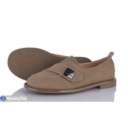 Туфлі жіночі на весну/осінь (8 пар р.36-41) коричневий  "LOREDANA"