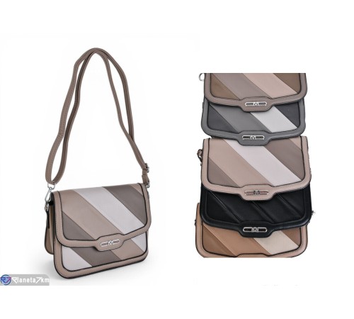 Сумка жіноча 19*24*9 см,  мікс  "Mirella"