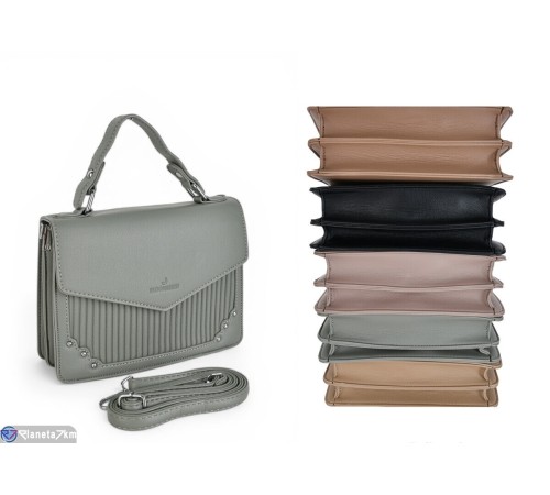 Сумка жіноча 18*23*7 см,  мікс  "Mirella"