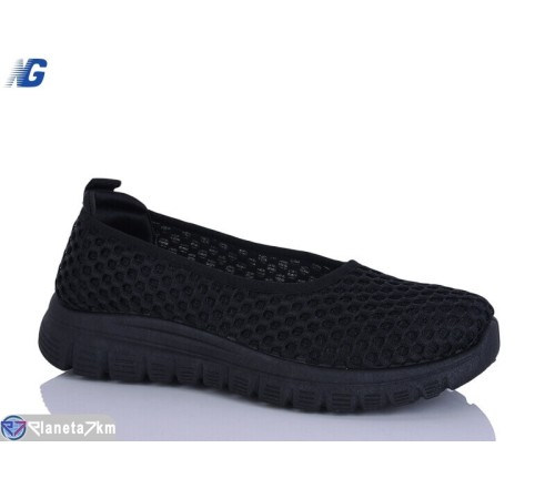 Балетки жіночі на літо (8 пар р.36-41) чорний  "Navigator"