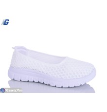 Балетки жіночі на літо (8 пар р.36-41) білий  "Navigator"