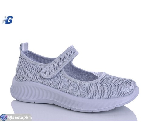 Балетки жіночі на літо (8 пар р.36-41) сірий  "Navigator"