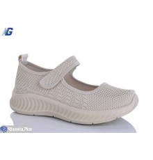 Балетки жіночі на літо (8 пар р.36-41) бежевий  "Navigator"