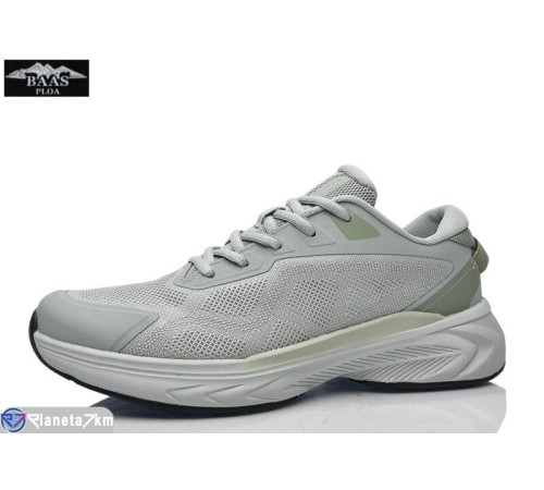 Кросівки чоловічі на літо (8 пар р.41-46) сірий  "Baas"