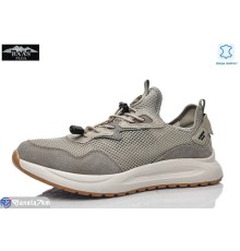 Кросівки чоловічі на літо (8 пар р.41-46) бежевий  "Baas"