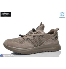 Кросівки чоловічі на літо (8 пар р.41-46) коричневий  "Baas"