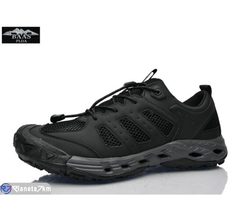 Кросівки чоловічі на літо (8 пар р.41-46) чорний  "Baas"