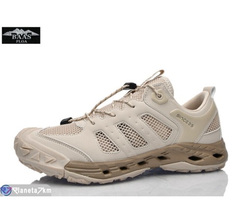 Кросівки чоловічі на літо (8 пар р.41-46) бежевий  "Baas"