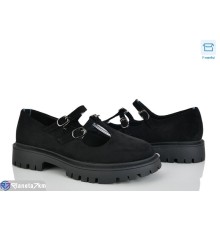 Туфлі жіночі на весну/осінь (8 пар р.36-41) чорний  "Mirella"