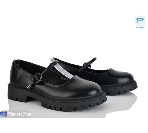 Туфлі жіночі на весну/осінь (8 пар р.36-41) чорний  "Mirella"