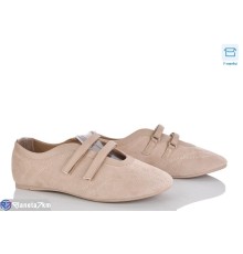 Балетки жіночі на літо (8 пар р.36-41) бежевий  "Mirella"