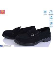 Туфлі жіночі на літо (6 пар р.36-40) чорний  "PLPS"