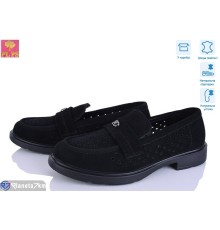 Туфлі жіночі на літо (6 пар р.36-40) чорний  "PLPS"