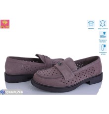 Туфлі жіночі на літо (6 пар р.36-40) коричневий  "PLPS"