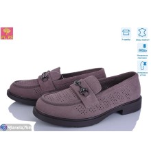 Туфлі жіночі на літо (6 пар р.36-40) коричневий  "PLPS"